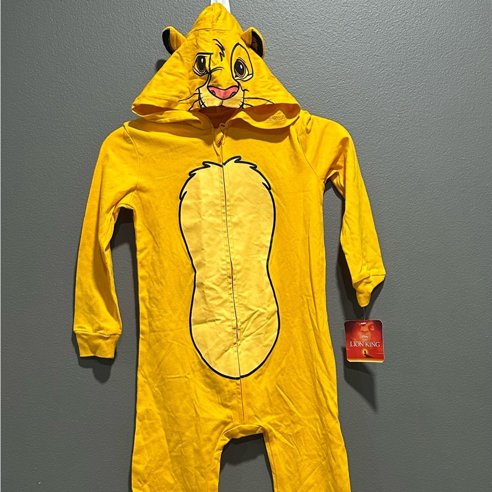 NWT DISNEY THE LION KING SIMBA Halloween Costume Coverall 
TODDLER BOY GIRL 4T
